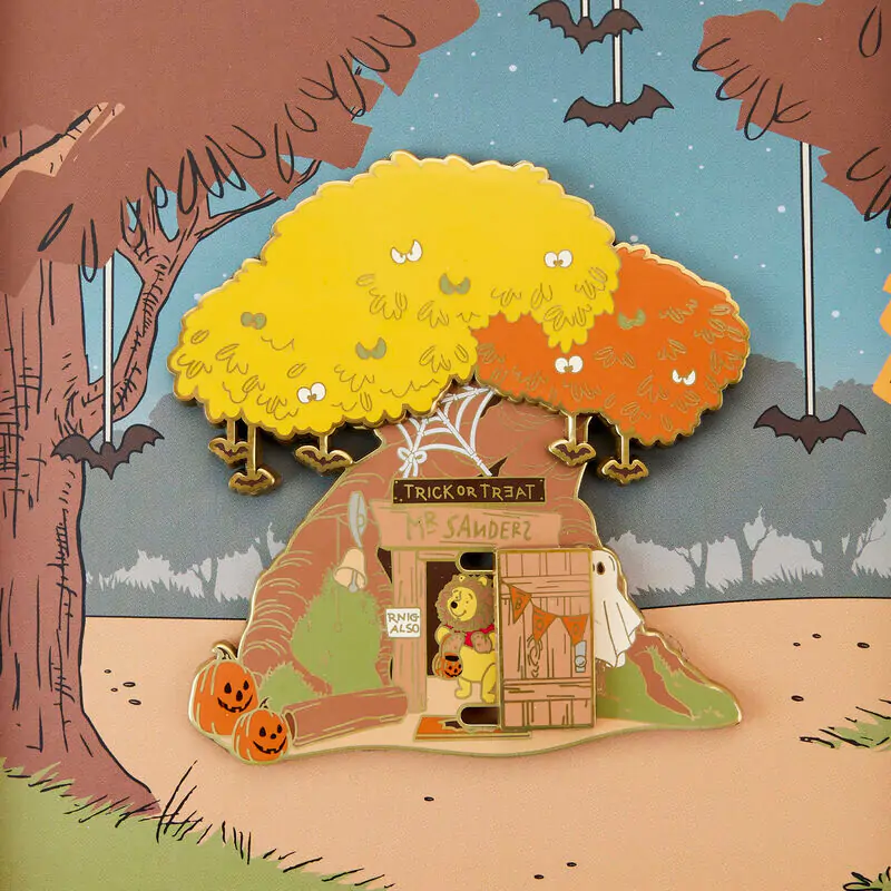 Loungefly Disney Winnie the Pooh Halloween Kostüm Ansteck-pin Produktfoto