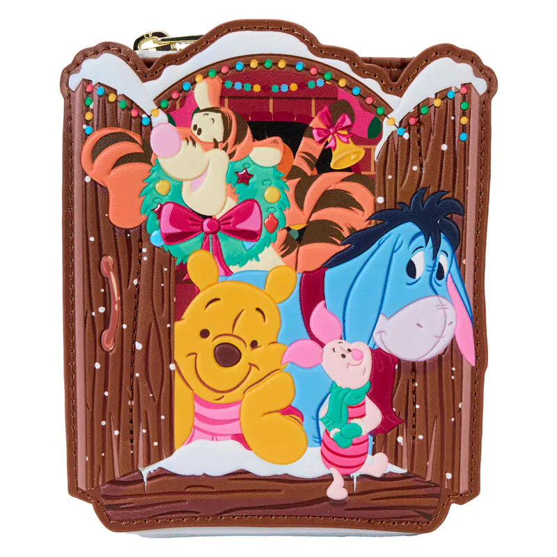 Loungefly Disney Winnie the Pooh Holiday Friends Geldbörse termékfotó