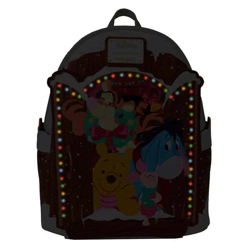 Loungefly Disney Winnie the Pooh Holiday Friends Rucksack termékfotó