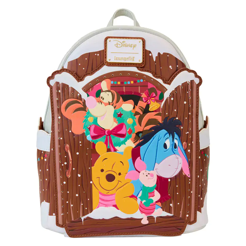 Loungefly Disney Winnie the Pooh Holiday Friends Rucksack termékfotó