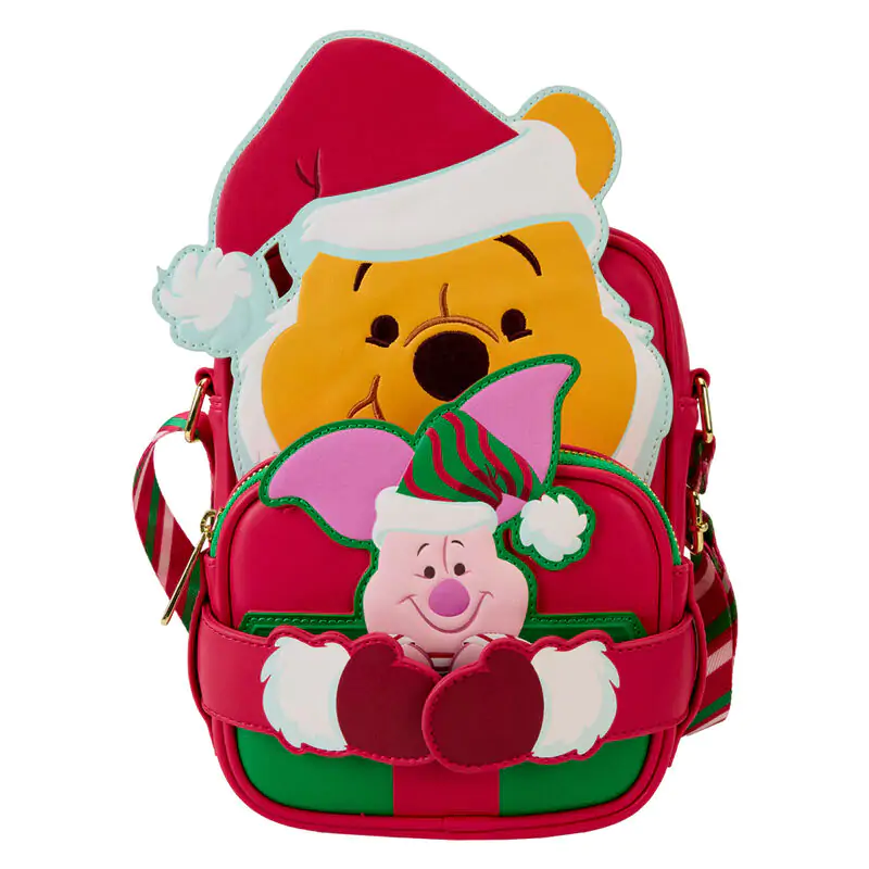 Loungefly Disney Winnie the Pooh Santa Pooh Umhängetasche Produktfoto
