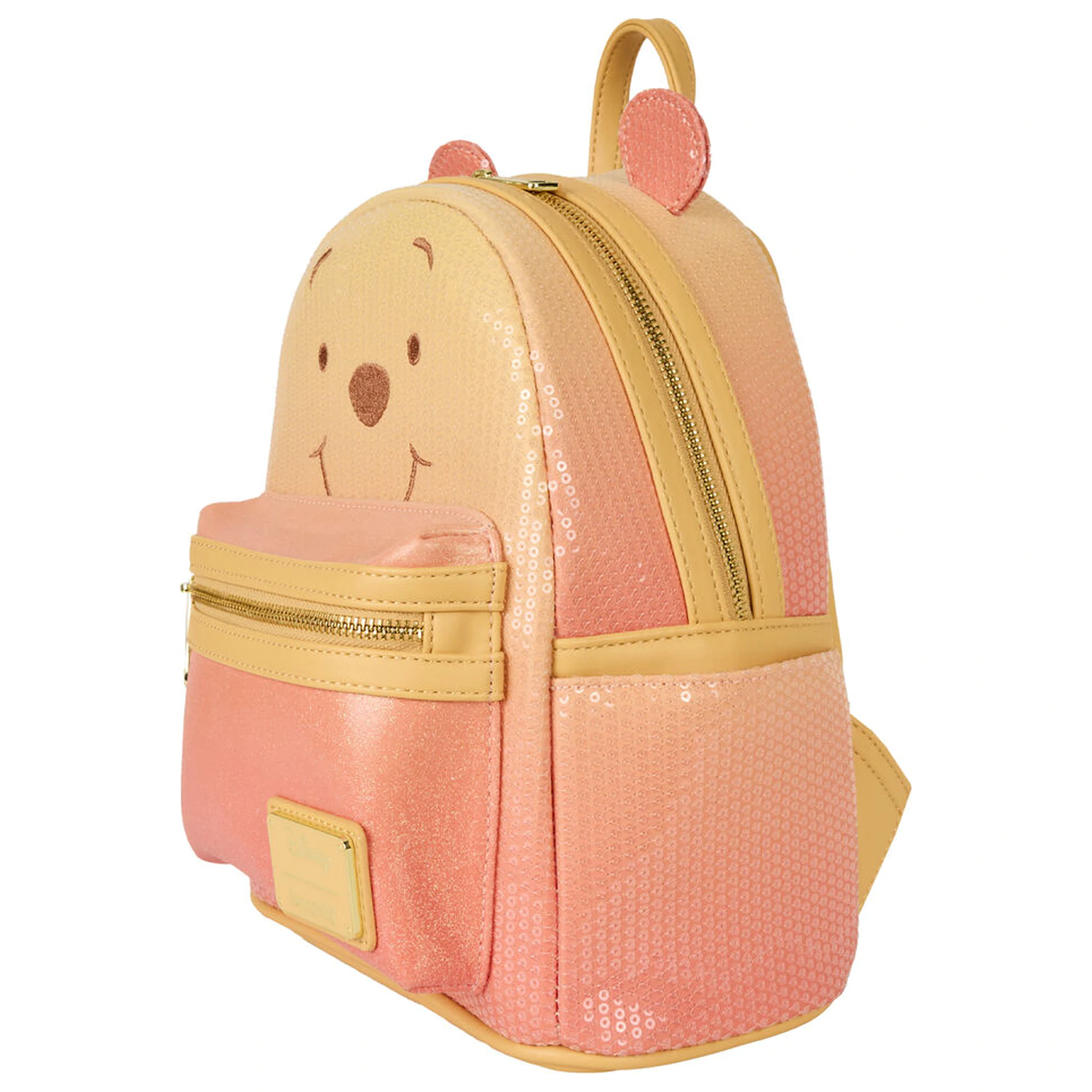 Loungefly Disney Winnie the Pooh Sequin Glitter Rucksack Produktfoto