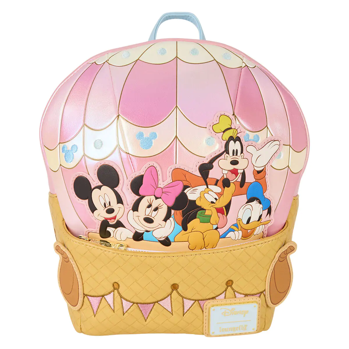 Loungefly Disney Mickey & Friends Shape Hot Air Balloon Rucksack 26cm Produktfoto