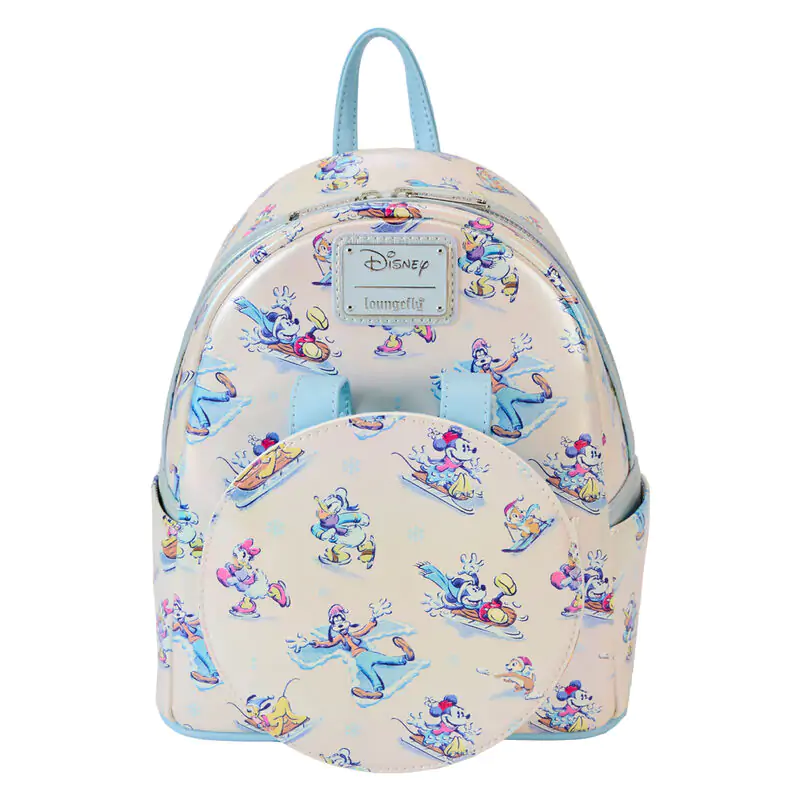 Loungefly Disney Mickey and Friends Winter Wonderland Rucksack und Haarreif set 26cm termékfotó