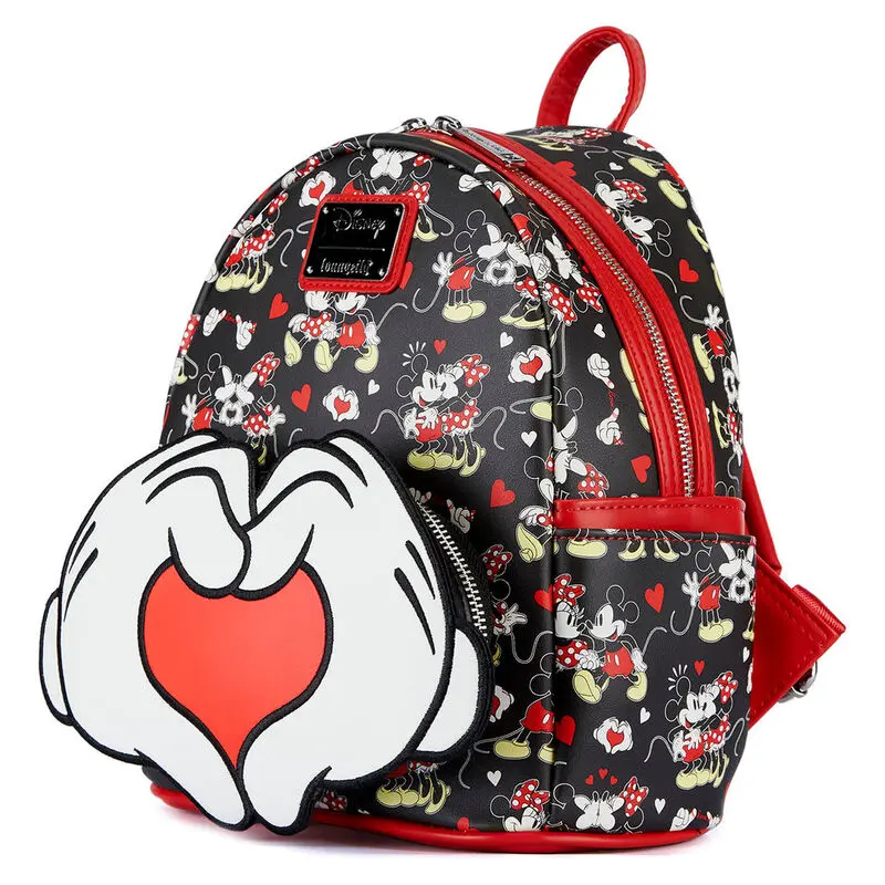 Disney by Loungefly Rucksack Mickey and Minnie Heart Hands Produktfoto
