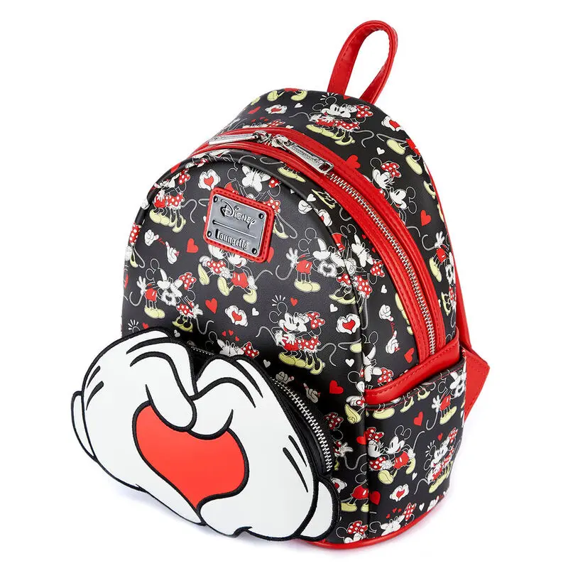 Disney by Loungefly Rucksack Mickey and Minnie Heart Hands Produktfoto