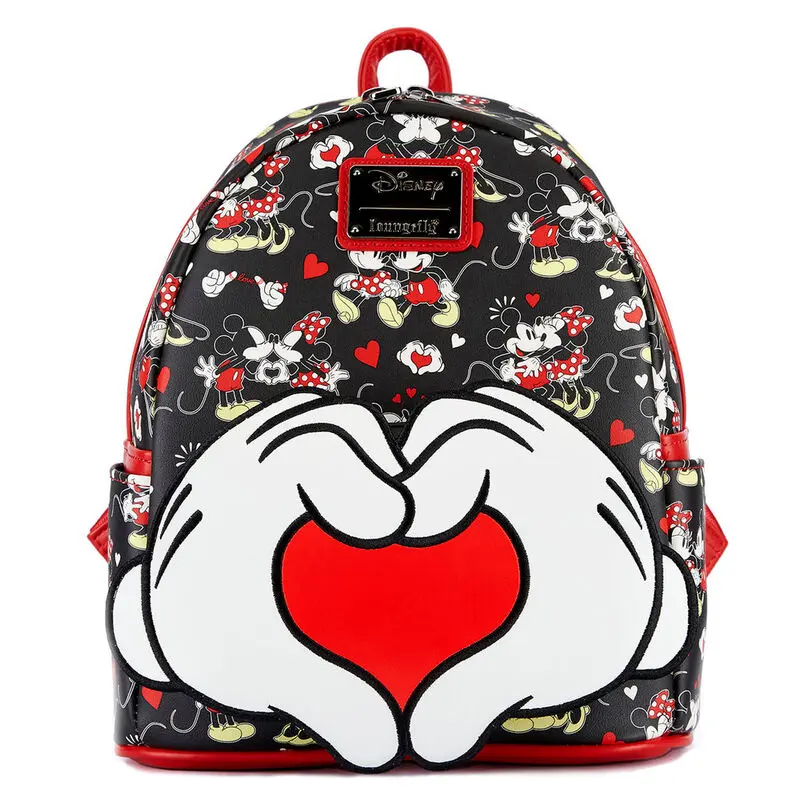 Disney by Loungefly Rucksack Mickey and Minnie Heart Hands Produktfoto