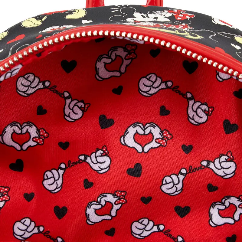 Disney by Loungefly Rucksack Mickey and Minnie Heart Hands Produktfoto