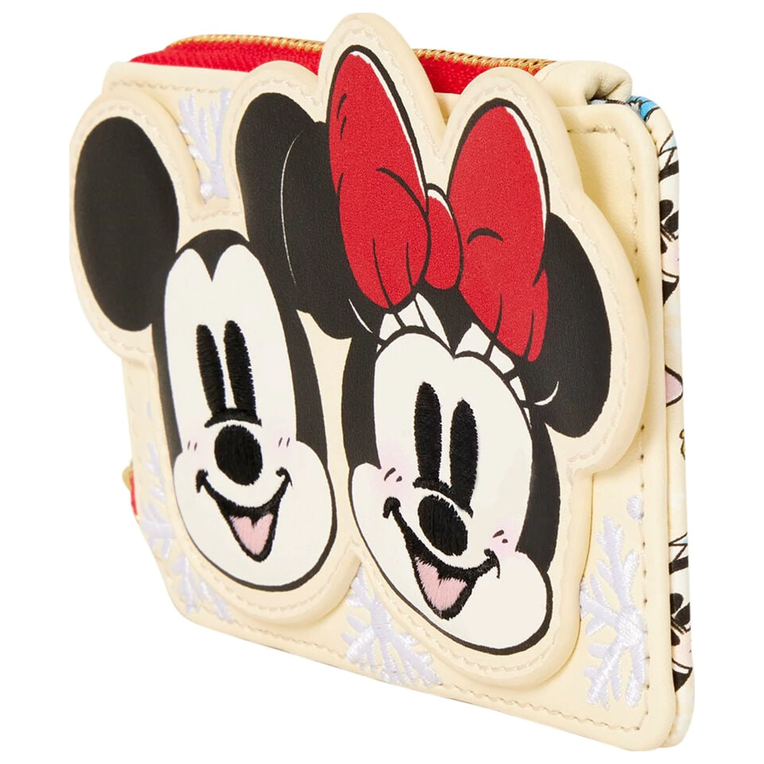 Loungefly Disney Mickey & Friends Holiday Snow Kartenetui Produktfoto