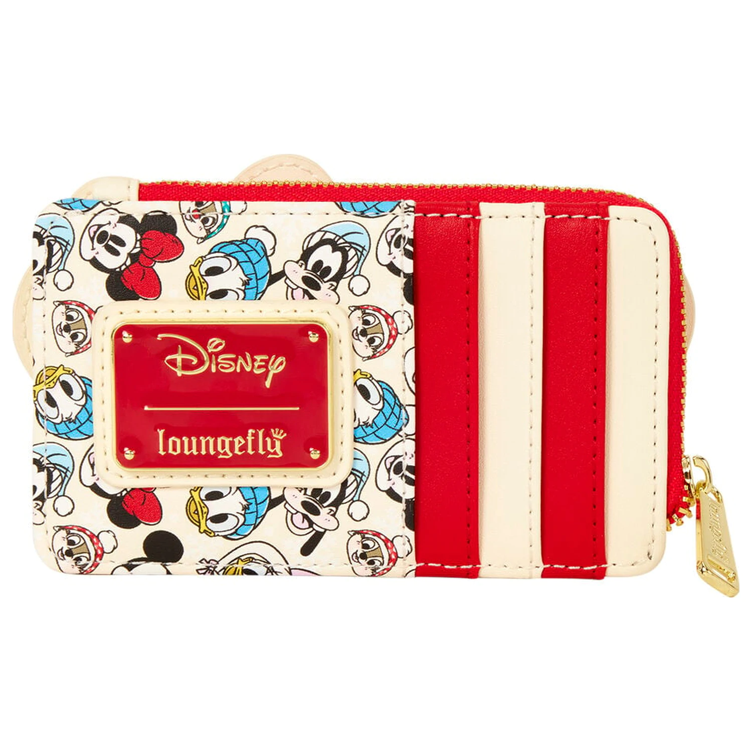 Loungefly Disney Mickey & Friends Holiday Snow Kartenetui Produktfoto