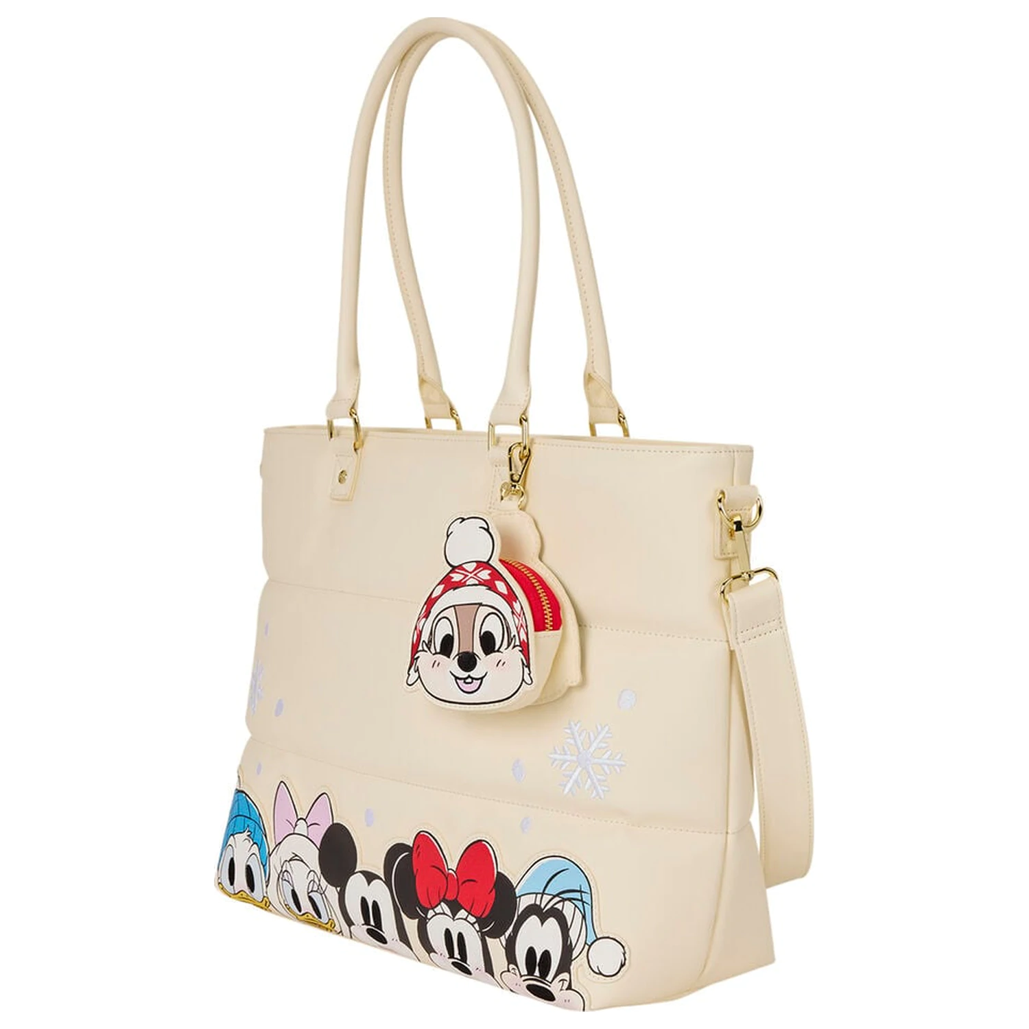 Loungefly Disney Mickey & Friends Puff Quilt Tasche und Geldbörse Produktfoto
