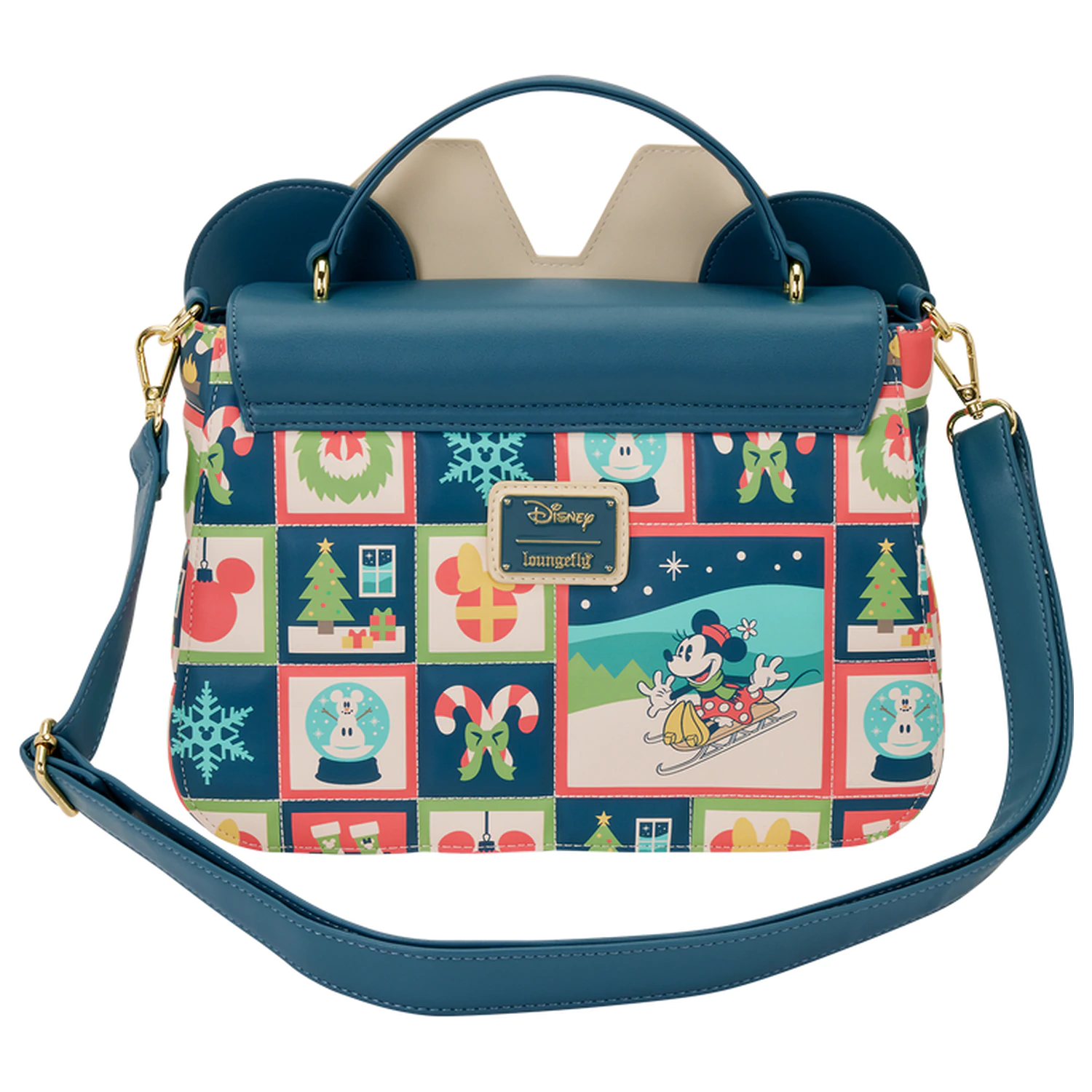 Loungefly Disney Mickey Holiday Umhängetasche Produktfoto