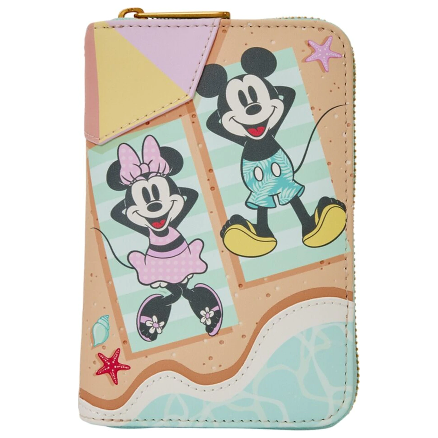 Loungefly Disney Mickey & Minnie Beach Fun Geldbörse Produktfoto