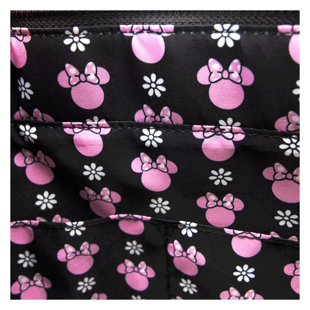 Loungefly Disney Minnie Floral Rock the Dots Tragetasche und Geldbörse Produktfoto