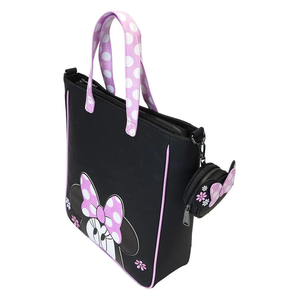 Loungefly Disney Minnie Floral Rock the Dots Tragetasche und Geldbörse Produktfoto