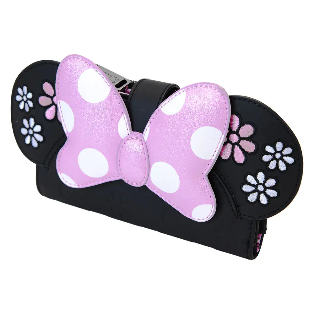 Loungefly Disney Minnie Floral Rock the Dots Geldbörse Produktfoto