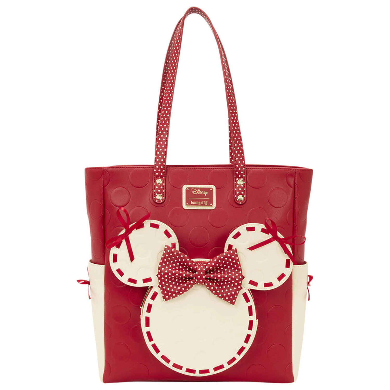 Loungefly Disney Minnie Mouse Rocks the Dots Coquette Einkaufstasche Produktfoto