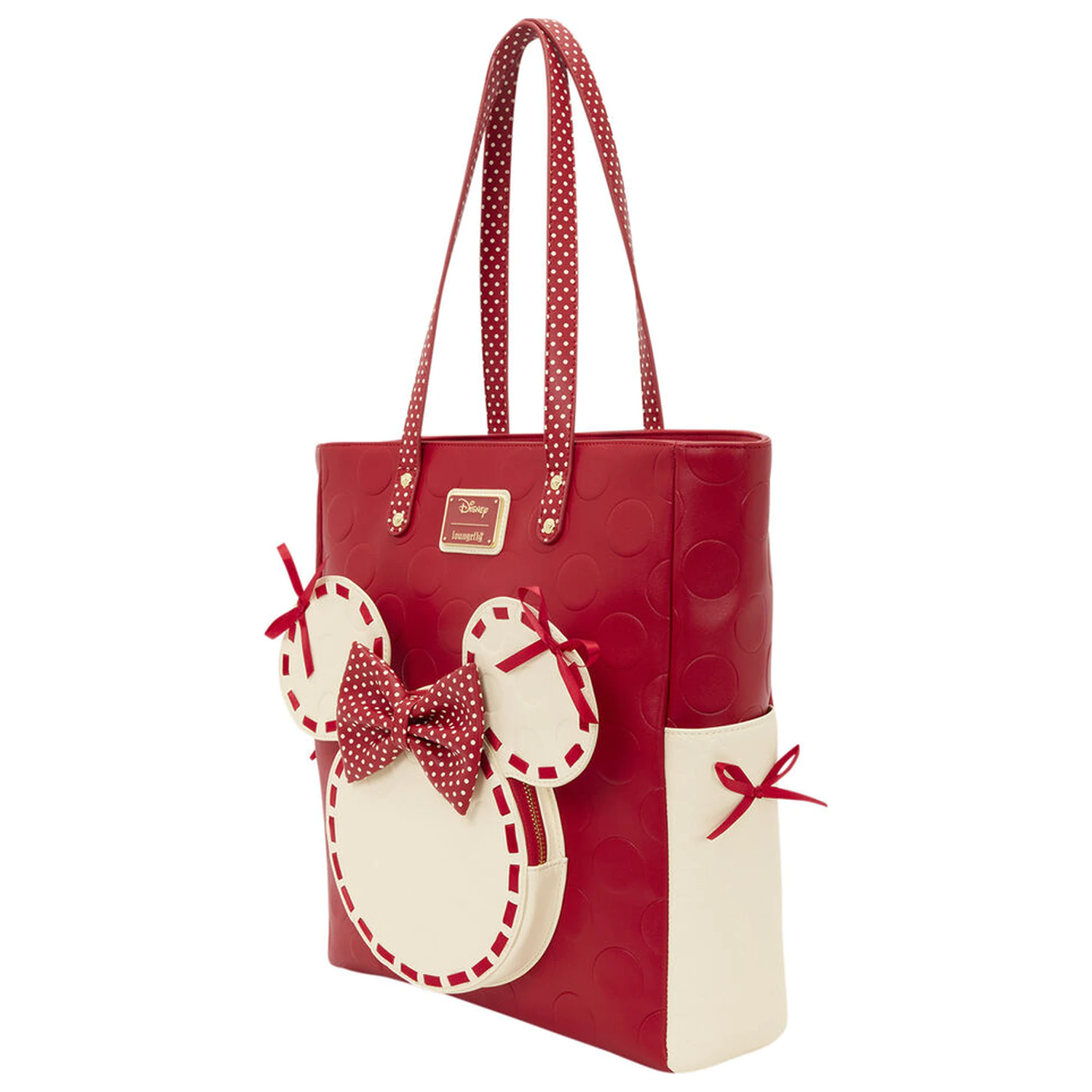 Loungefly Disney Minnie Mouse Rocks the Dots Coquette Einkaufstasche Produktfoto