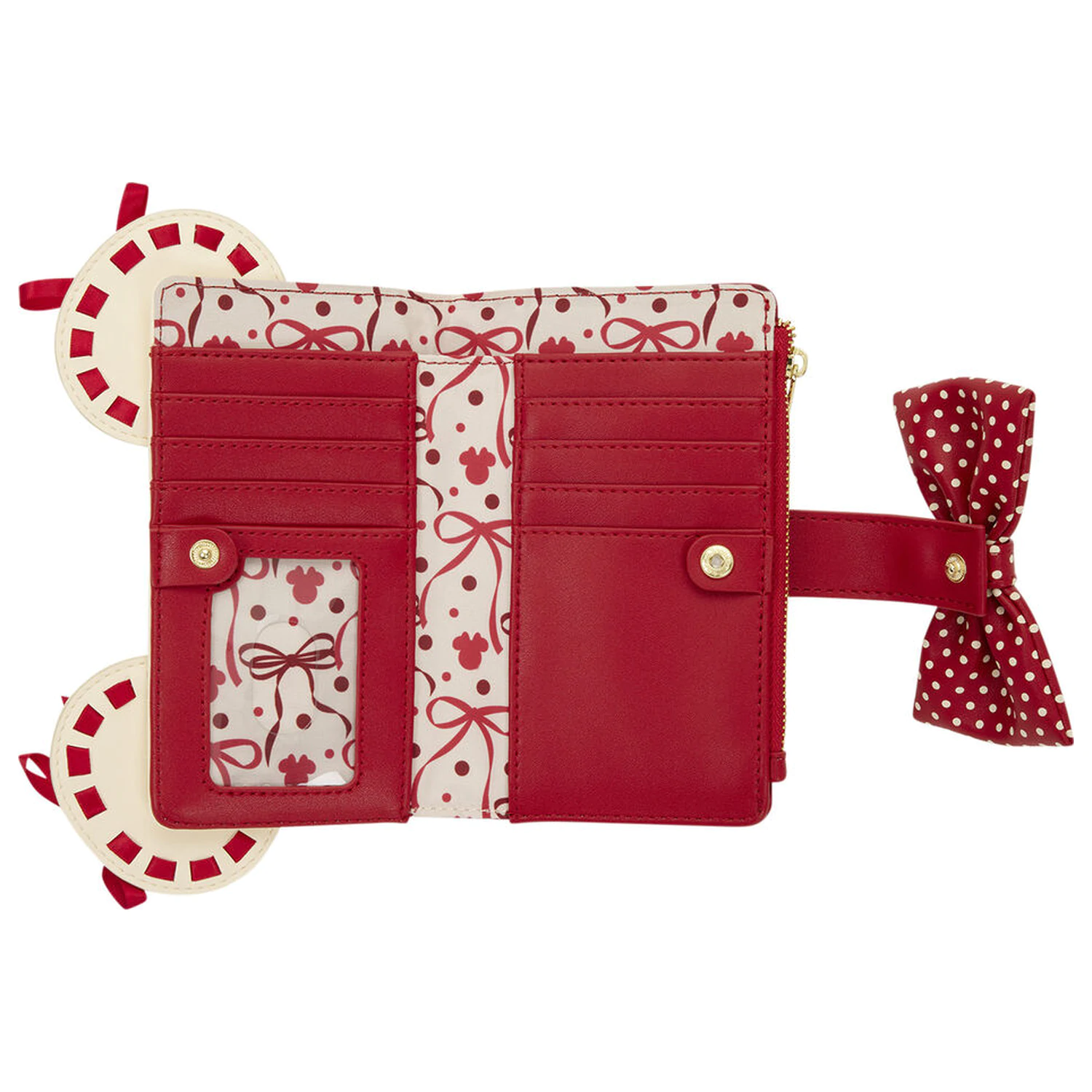 Loungefly Disney Minnie Mouse Rocks the Dots Coquette Geldbörse Produktfoto