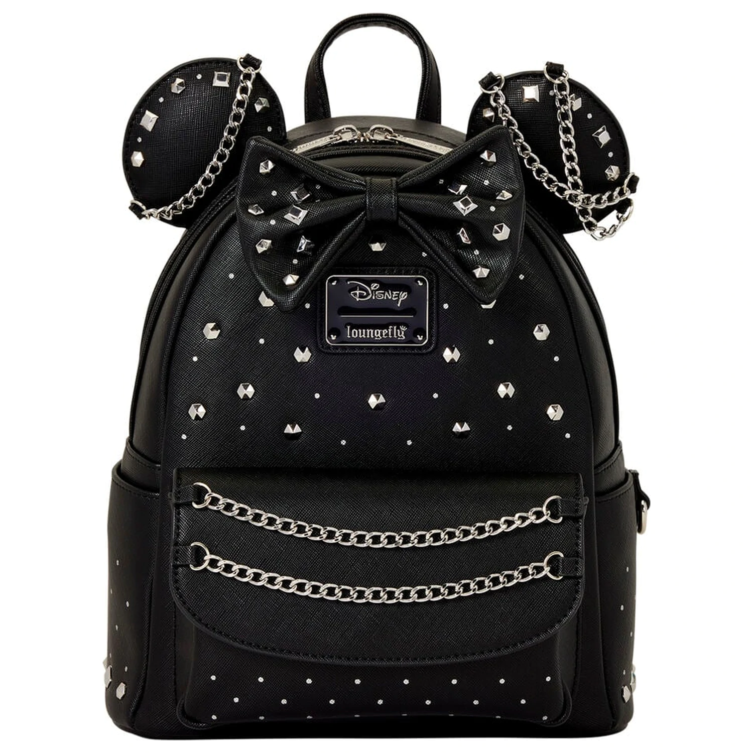 Loungefly Disney Minnie Studs & Chains Rucksack 26cm Produktfoto