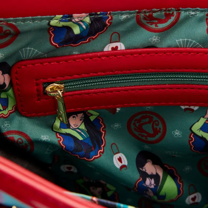Loungefly Disney Mulan Princess Umhängetasche Produktfoto
