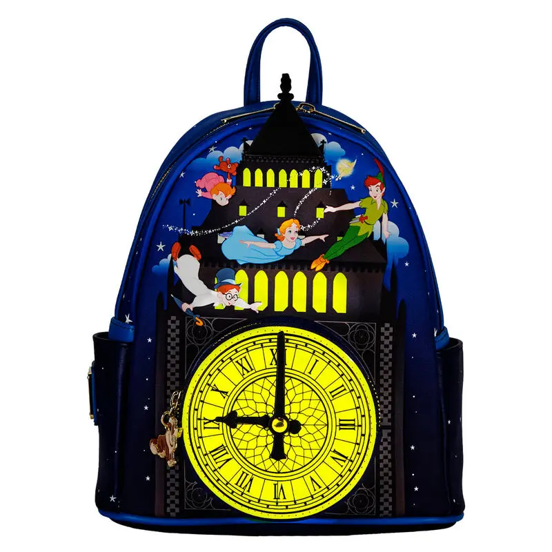 Loungefly Disney Peter Pan Uhr Rucksack 26cm Produktfoto