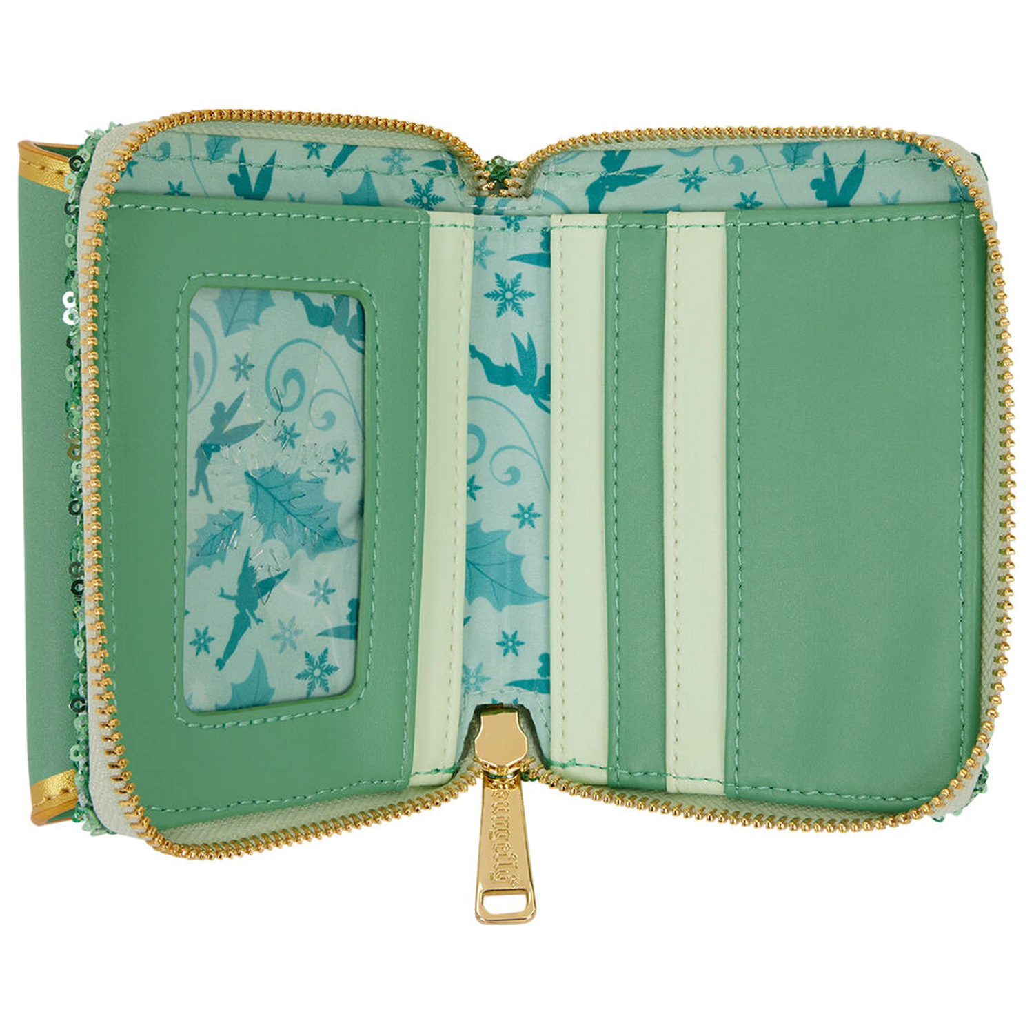 Loungefly Disney Peter Pan Tinker Bell Holiday Geldbörse Produktfoto