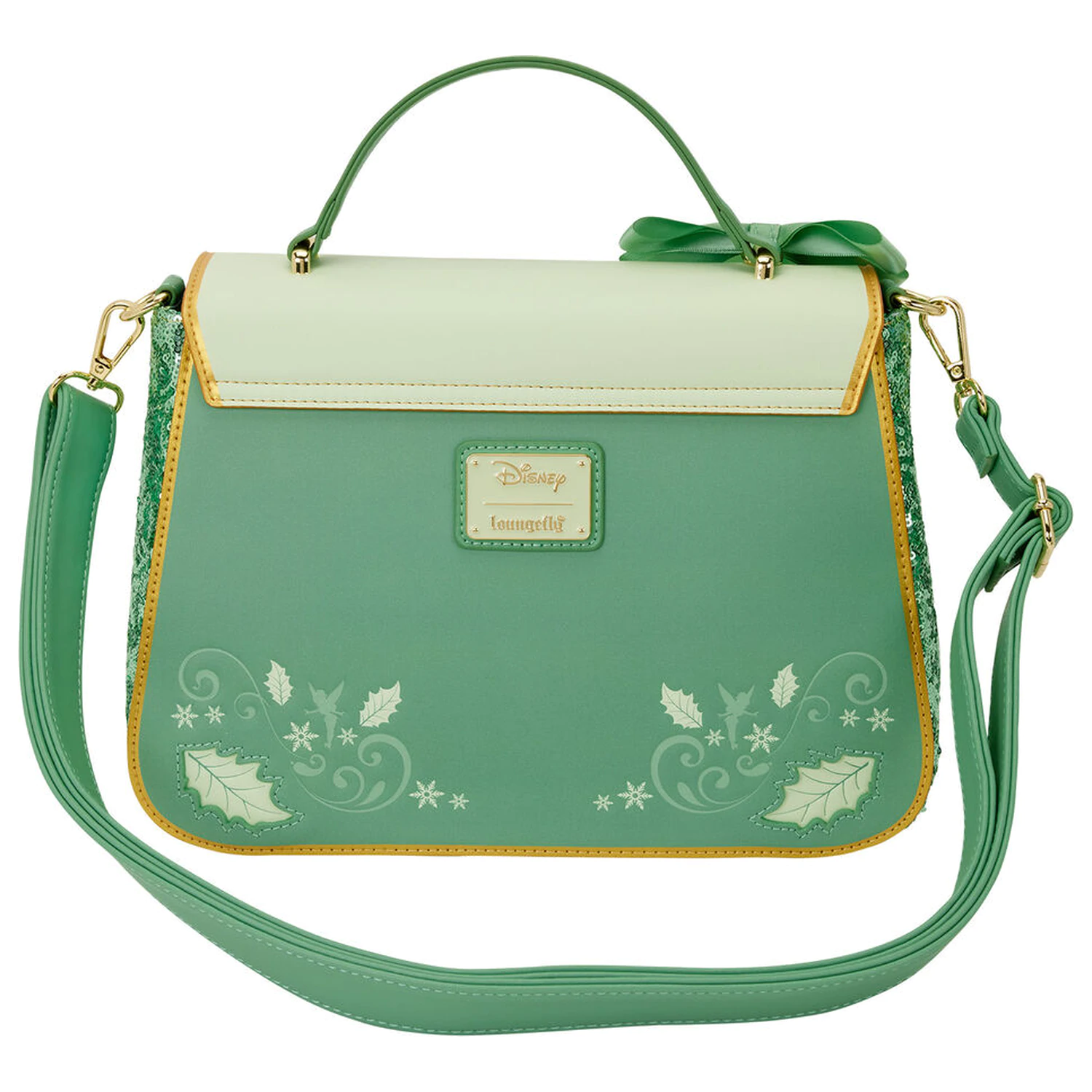 Loungefly Disney Peter Pan Tinker Bell Holiday Umhängetasche Produktfoto