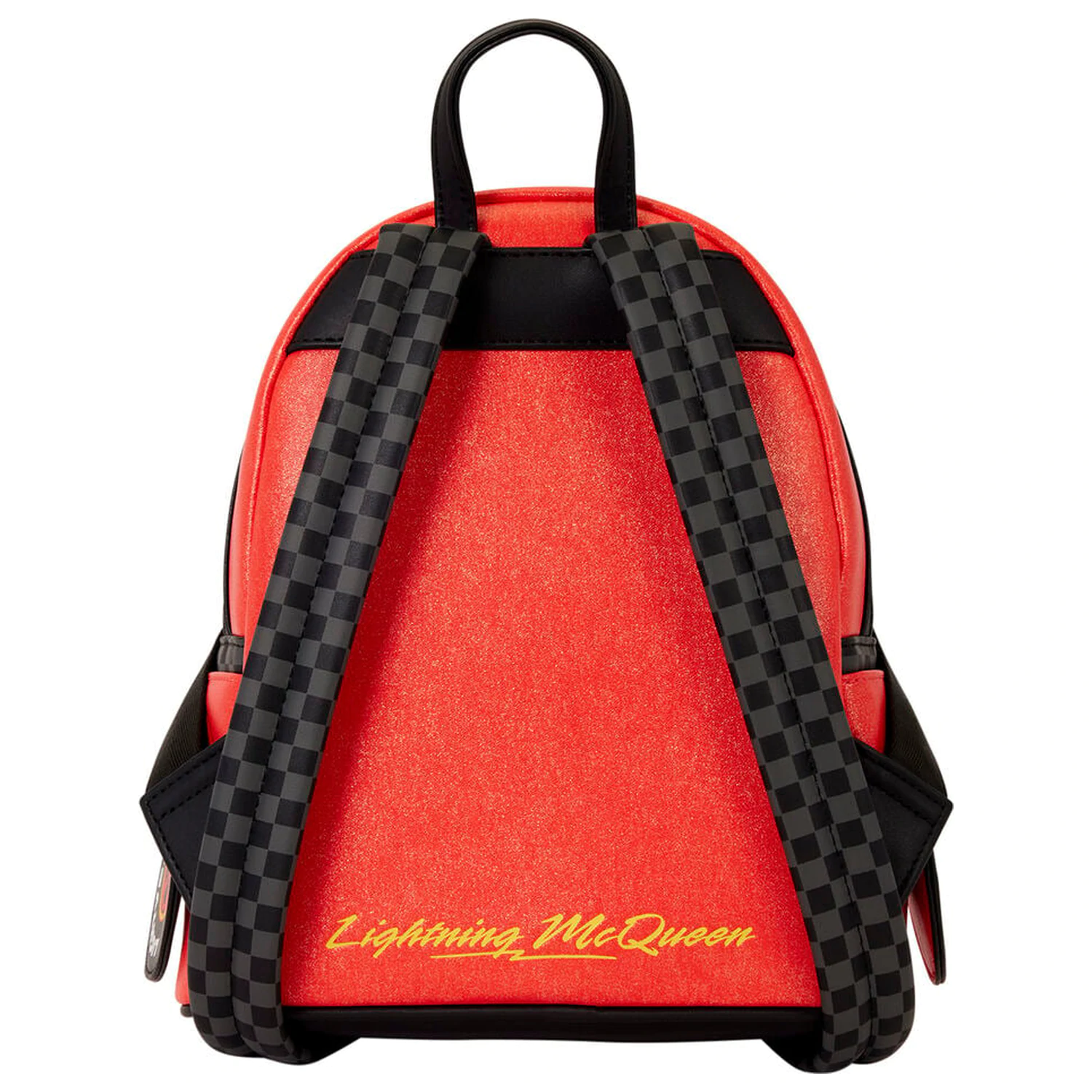 Loungefly Disney Pixar Cars 20th Anniversary Lightning McQueen Metallic Light-Up Rucksack 26cm Produktfoto