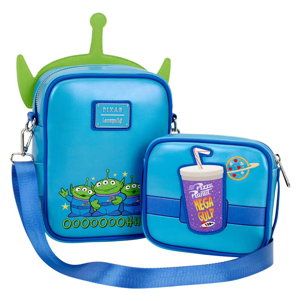 Loungefly Disney Pixar Toy Story 30th Anniversary Aliens Umhängetasche Produktfoto