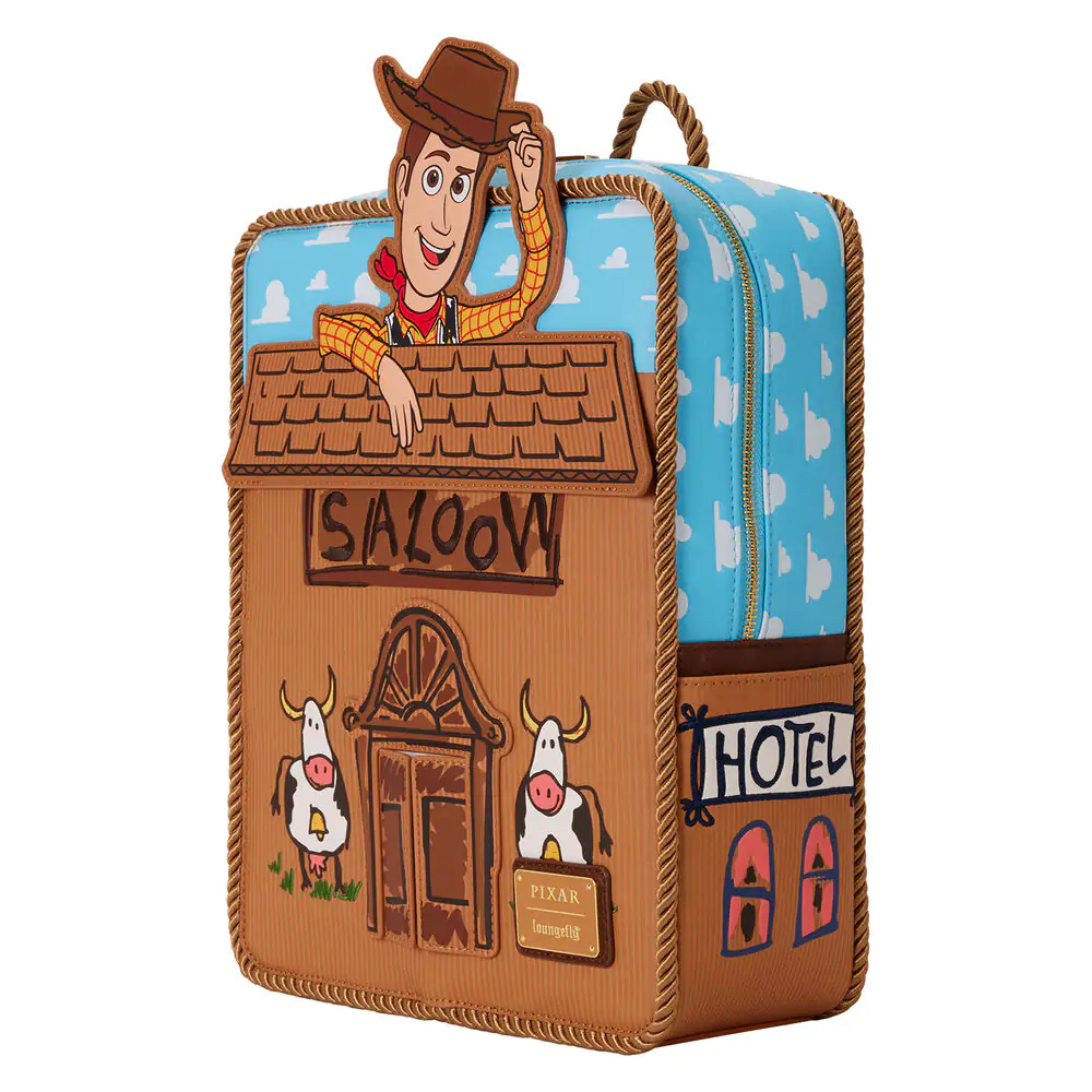 Loungefly Disney Pixar Toy Story 30th Anniversary Woody Rucksack 28 cm Produktfoto