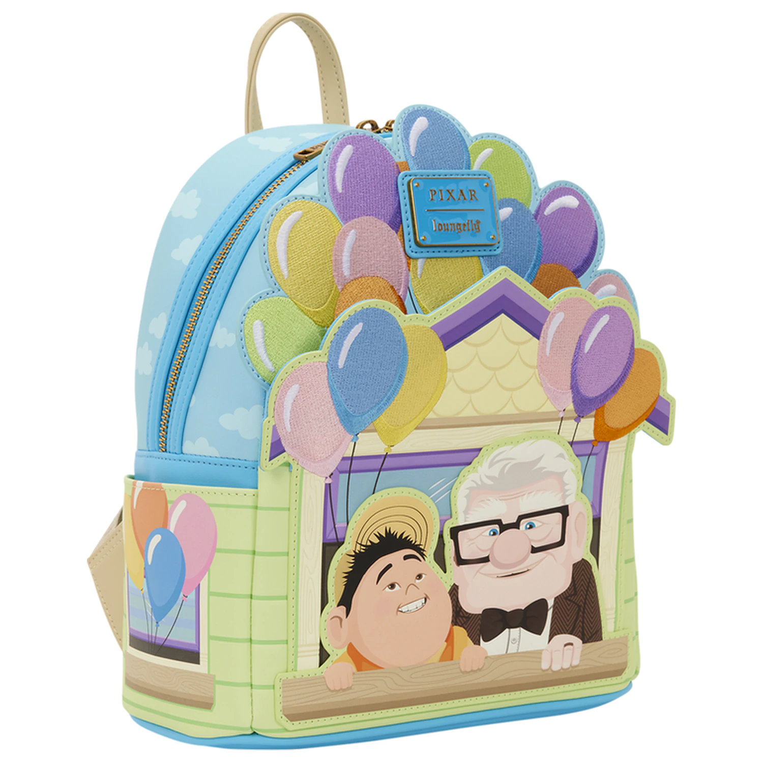 Loungefly Disney Pixar Up Carl & Russell Rucksack 26cm Produktfoto