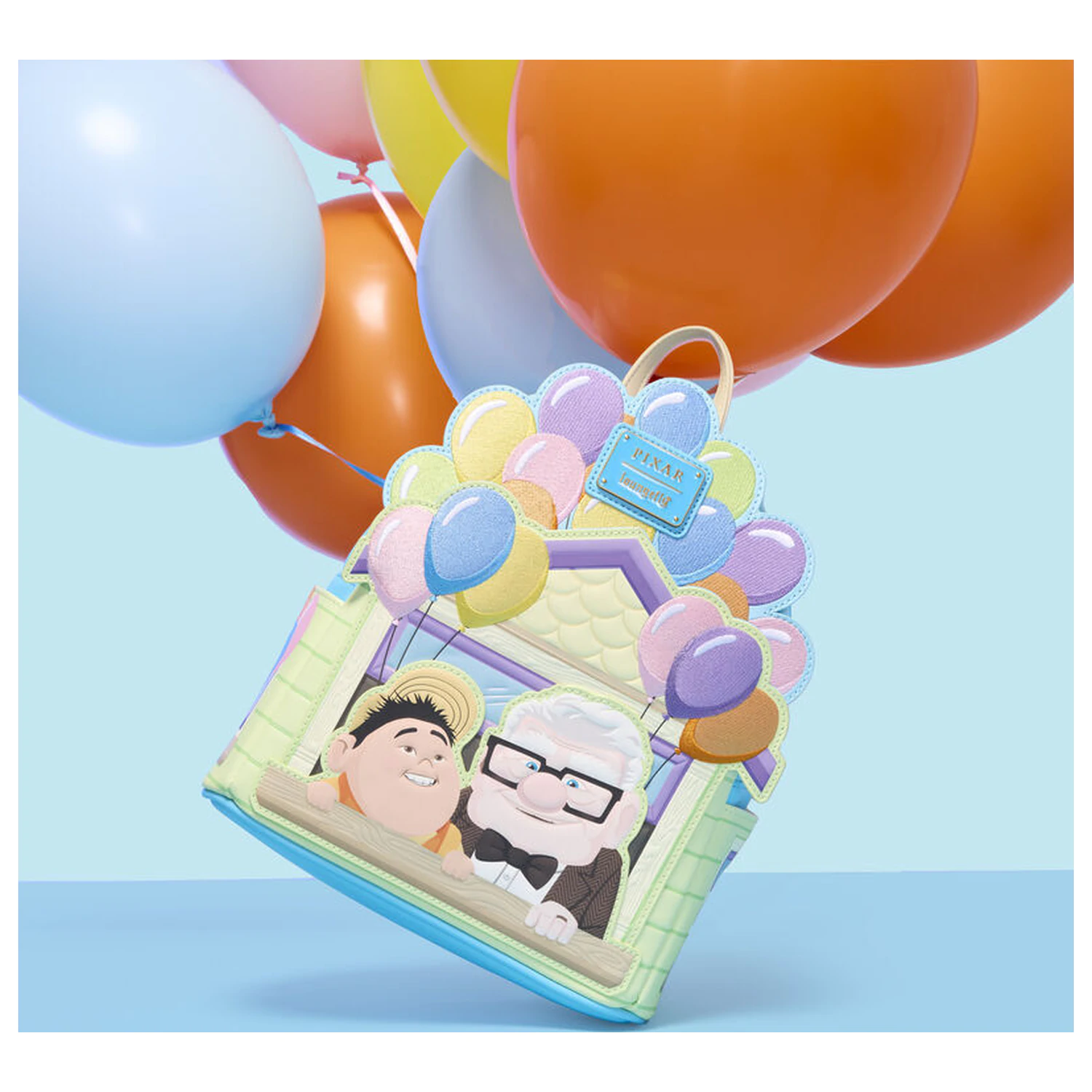Loungefly Disney Pixar Up Carl & Russell Rucksack 26cm Produktfoto