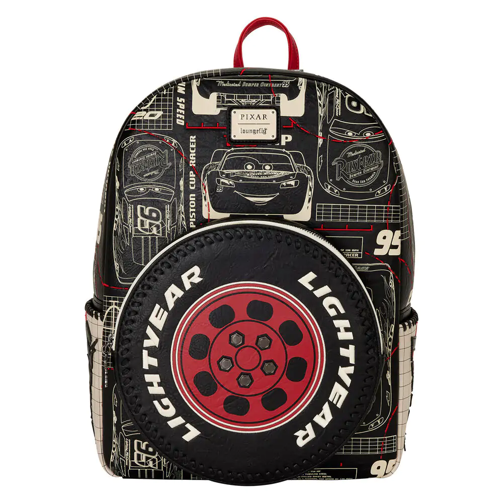 Loungefly Disney Pixar Cars McQueen Rucksack 43cm Produktfoto