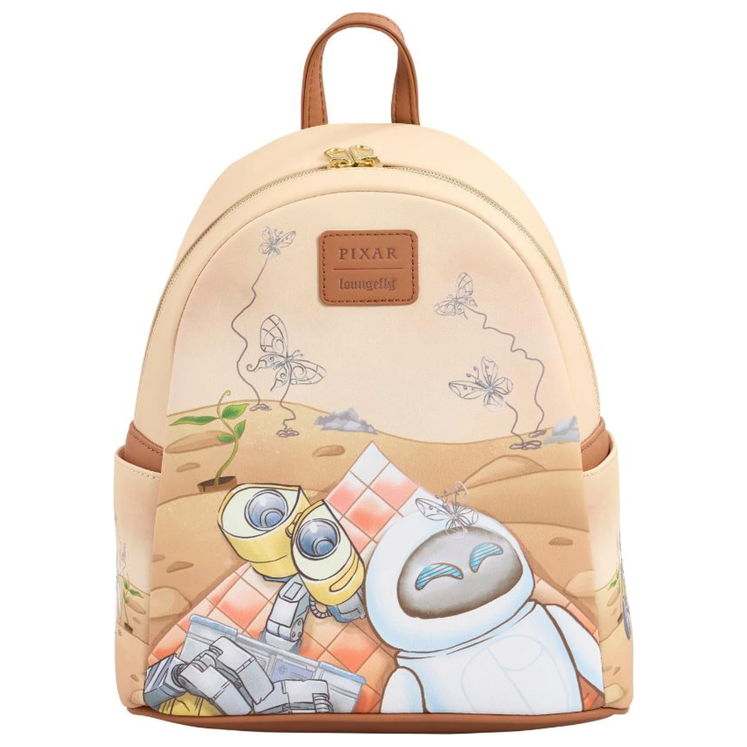 Loungefly Disney Pixar Wall-E & Eve Day Dreaming Szene Rucksack 26cm Produktfoto