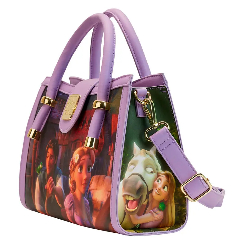 Loungefly Disney Rapunzel Princess Scene Umhängetasche Produktfoto