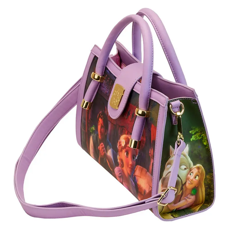 Loungefly Disney Rapunzel Princess Scene Umhängetasche Produktfoto