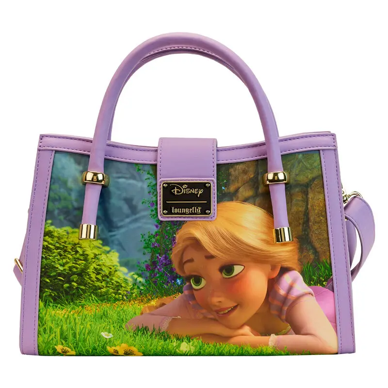 Loungefly Disney Rapunzel Princess Scene Umhängetasche Produktfoto