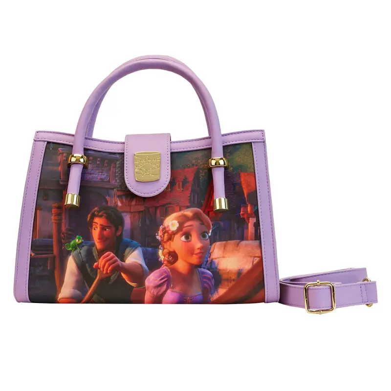 Loungefly Disney Rapunzel Princess Scene Umhängetasche Produktfoto