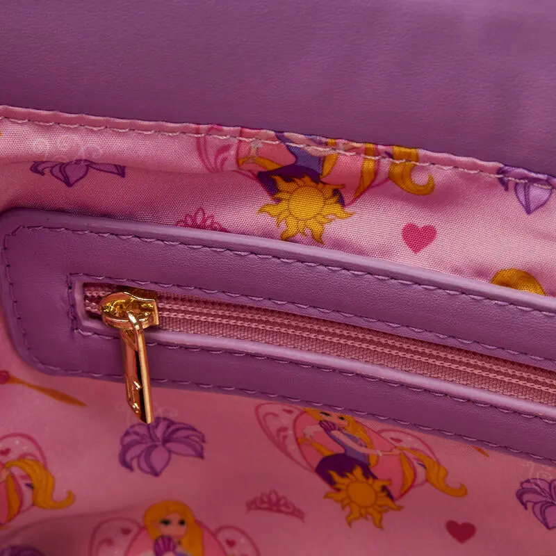 Loungefly Disney Rapunzel Princess Scene Umhängetasche Produktfoto