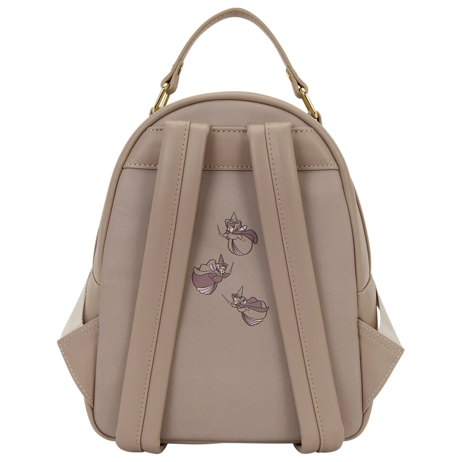 Loungefly Disney Sleeping Beauty & Maleficent Spinning Wheel Rucksack 26cm Produktfoto