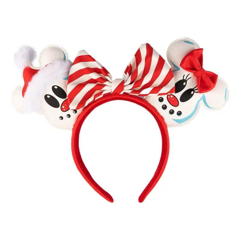 Disney by Loungefly Haarreif Snowman Minnie & Mickey termékfotó