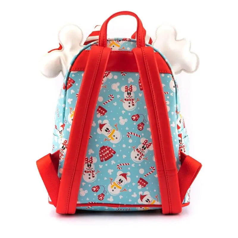 Disney by Loungefly Rucksack &amp; Haarreif set Minnie &amp; Mickey Snowman AOP Produktfoto