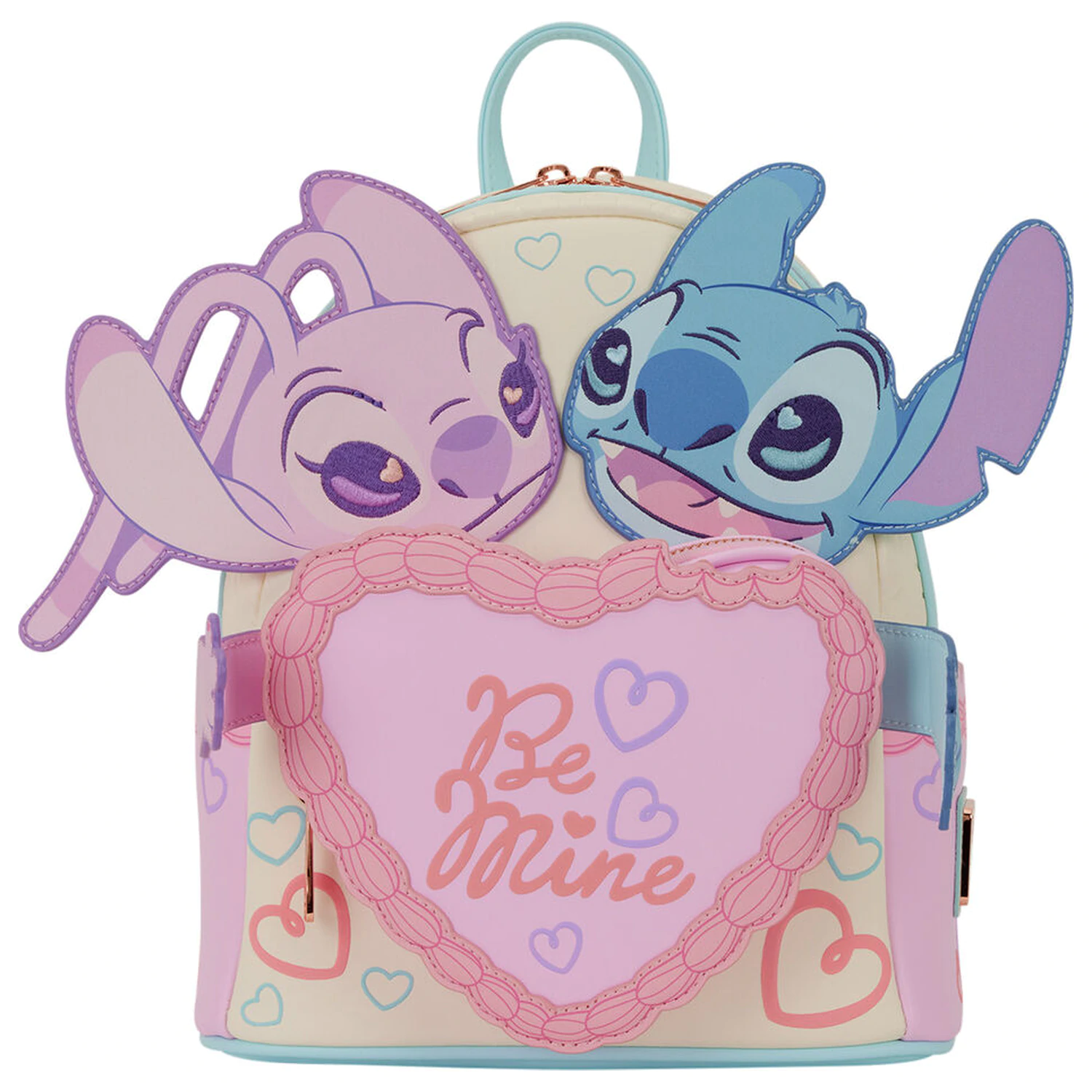 Loungefly Disney Stitch & Angel Be Mine Rucksack Produktfoto