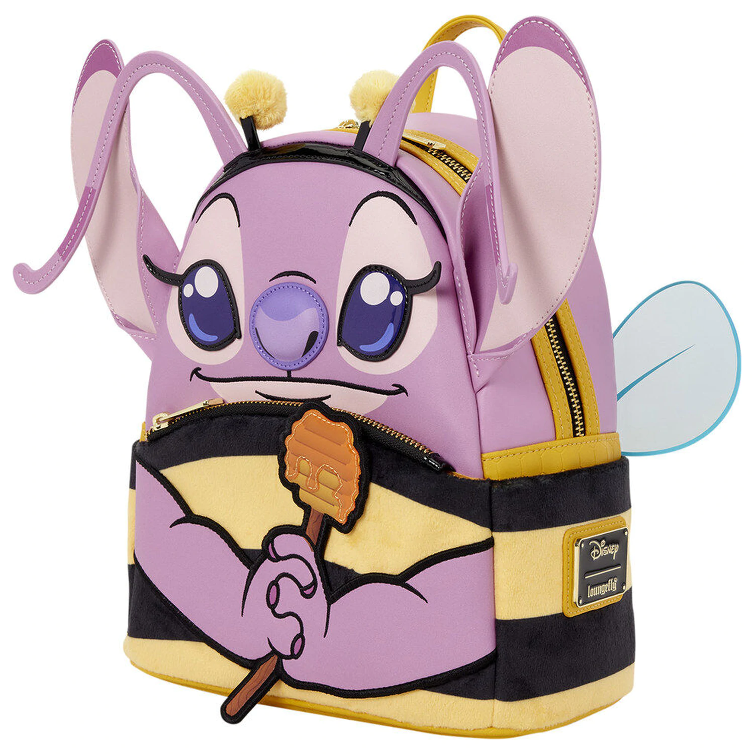 Loungefly Disney Stitch Angel Bumblebee Rucksack 26cm Produktfoto