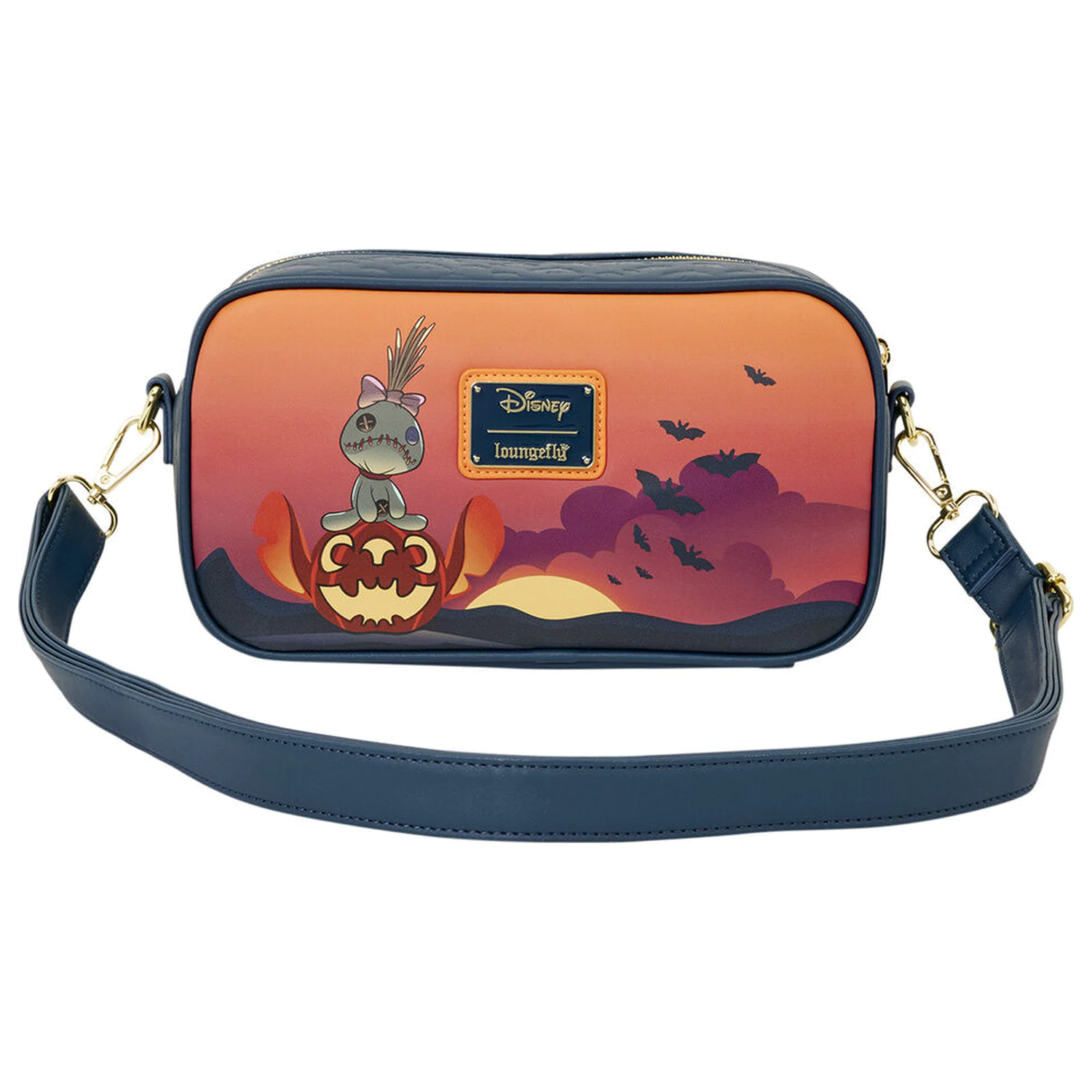 Loungefly Disney Stitch Halloween Angel & Stitch Umhängetasche Produktfoto