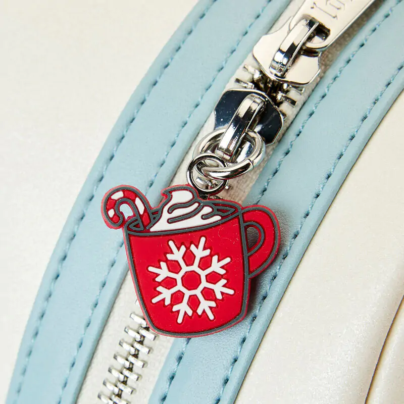 Loungefly Disney Stitch Holiday Snow Angel glitter Rucksack 26cm Produktfoto