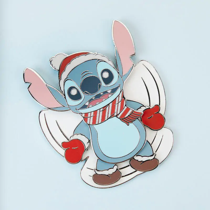 Loungefly Disney Stitch Holiday Snow Angel Pin Produktfoto