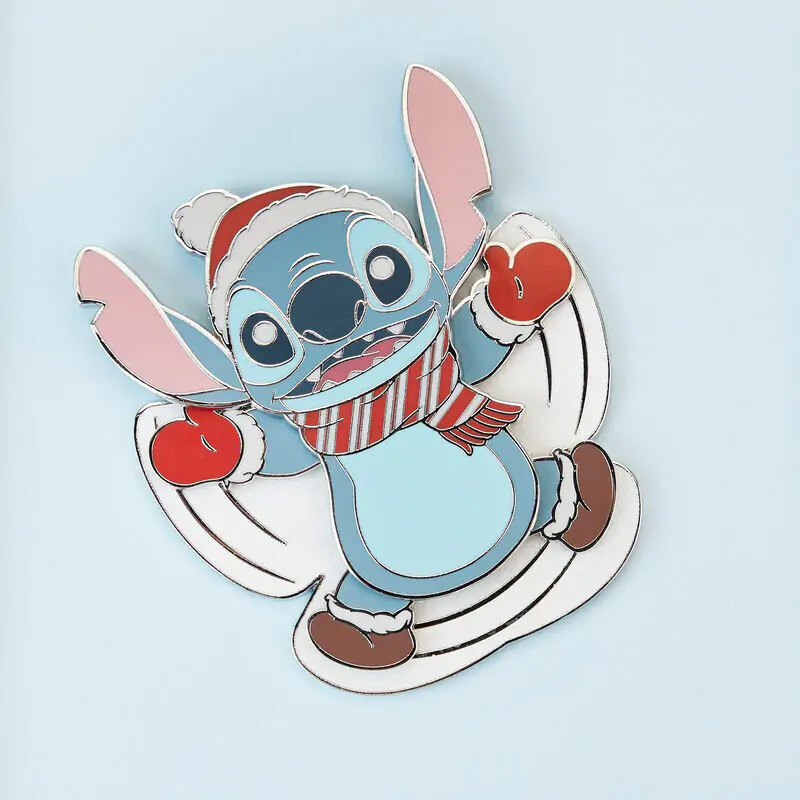 Loungefly Disney Stitch Holiday Snow Angel Pin Produktfoto