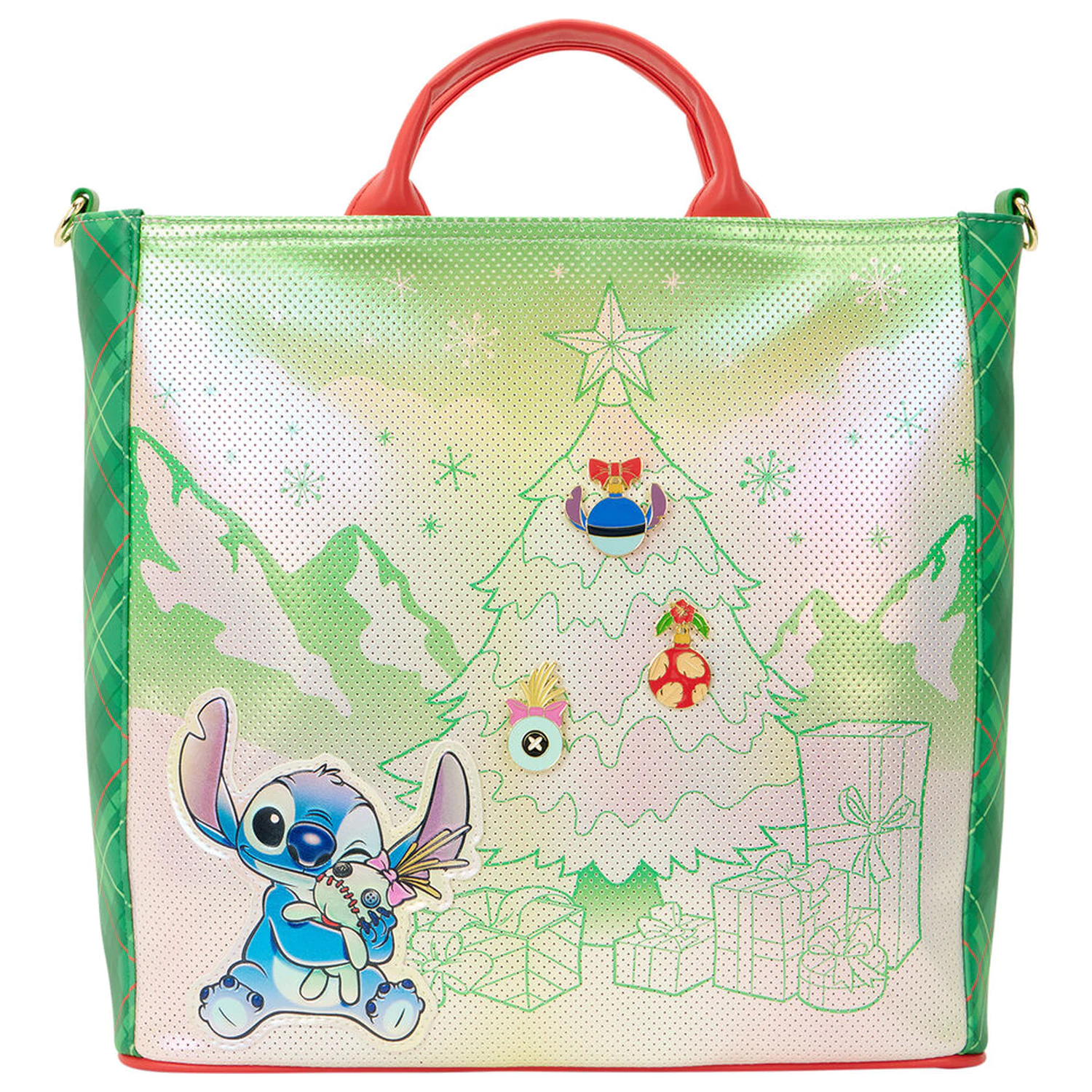 Loungefly Disney Stitch Feiertags Tasche Produktfoto